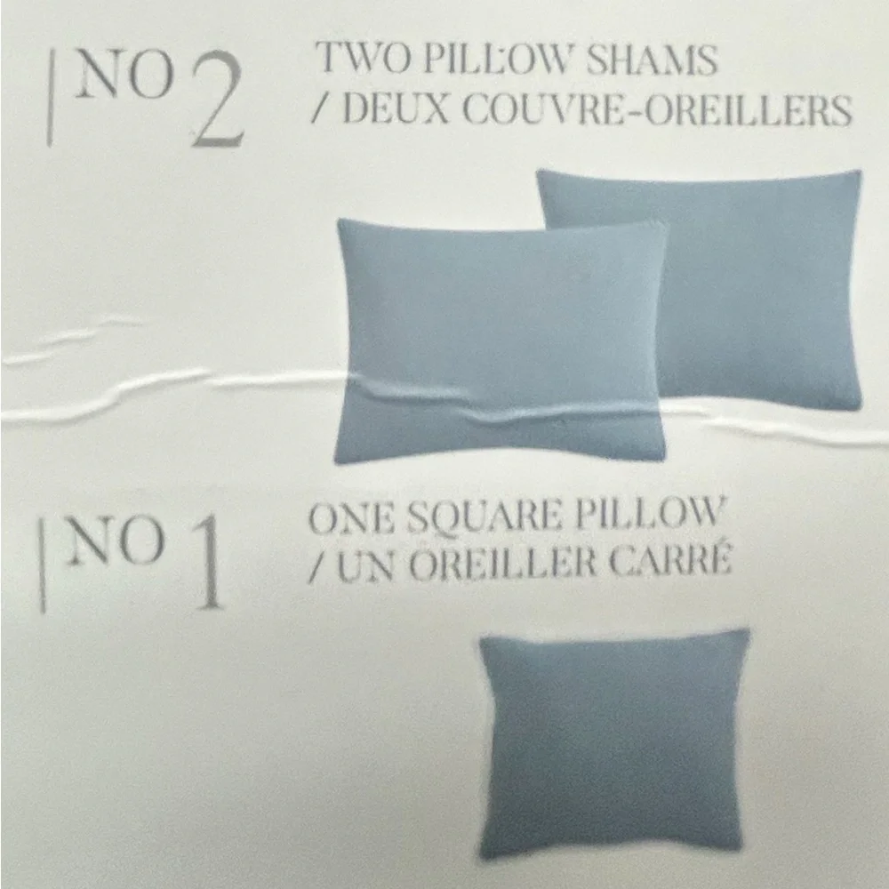 Dream Stories Blue King Comforter Set New 4 Pieces 106”x90”